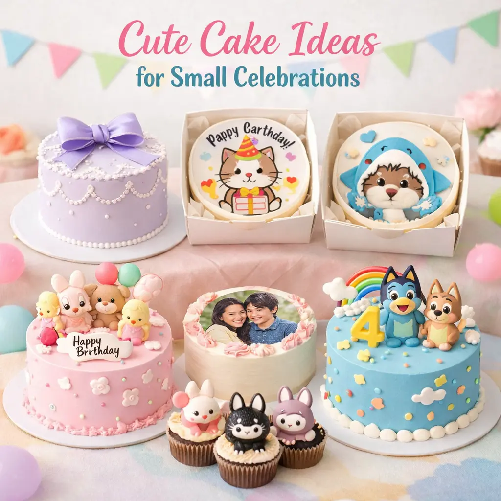 Cute Cake Ideas for Small Birthday Celebrations
